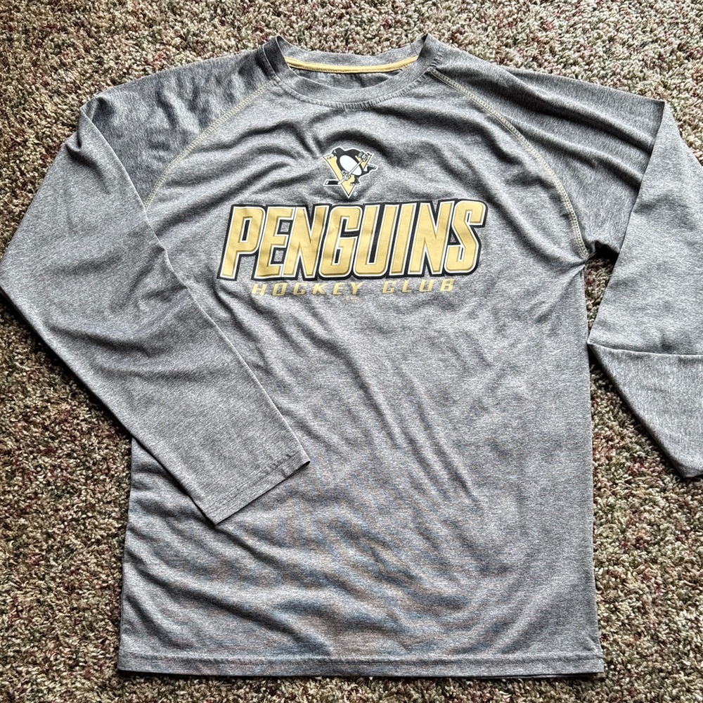 Knights Apparel Heather Gray Long Sleeve Shirt